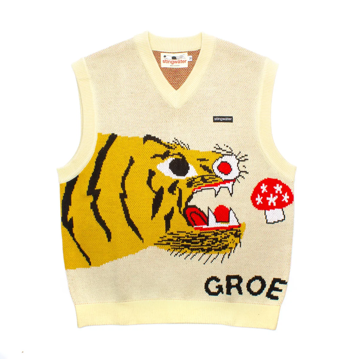 Sting Tiger Knit Sweater