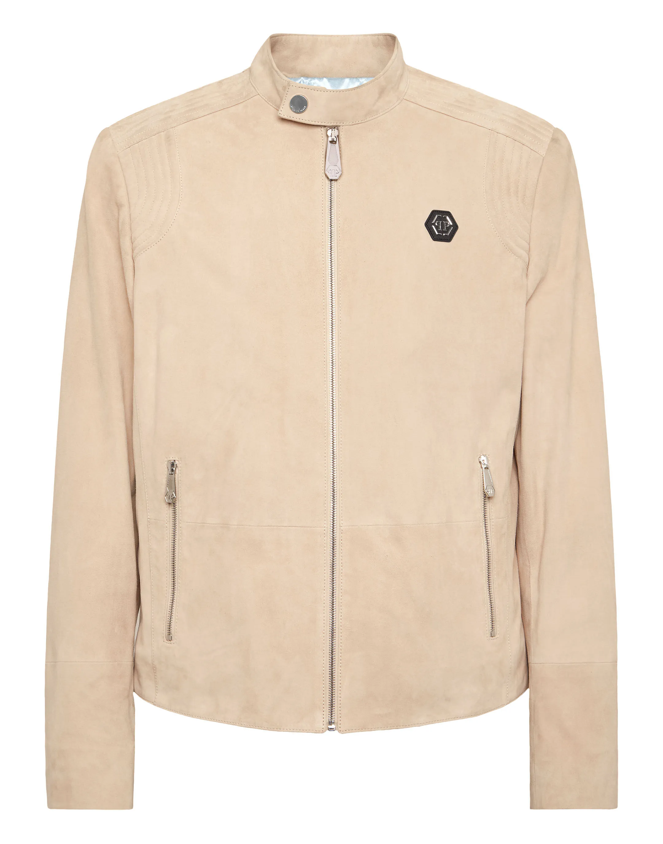 Suede Moto Jacket