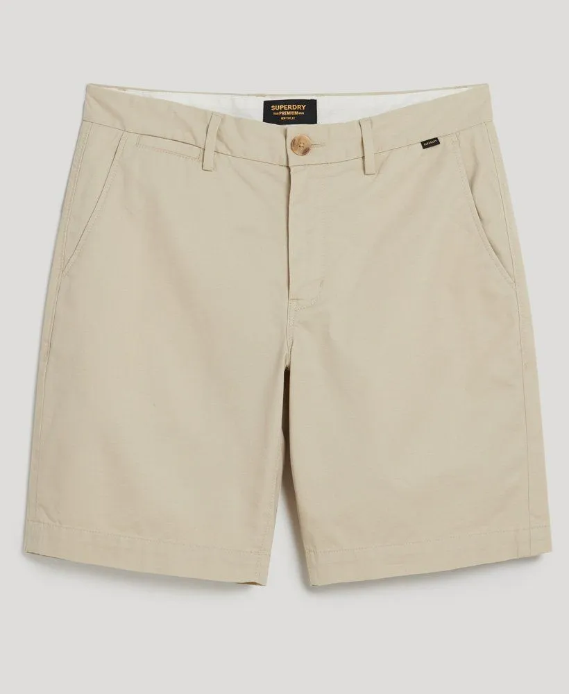 Superdry Vintage Stretch Chino Shorts Pelican