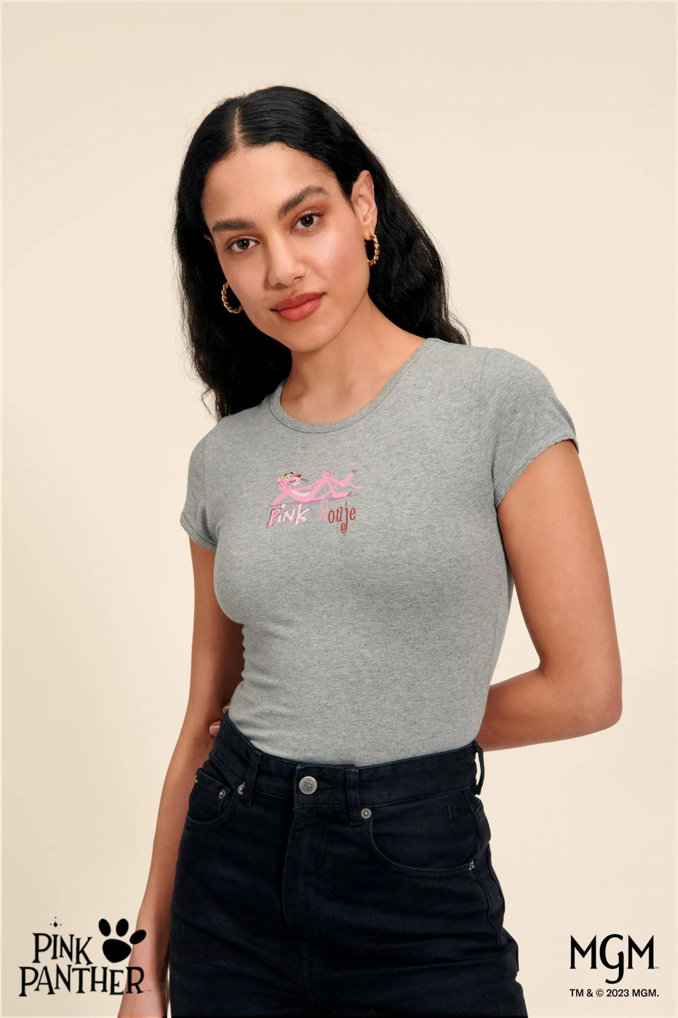 T-shirt FERGUS  x  PINK PANTHER