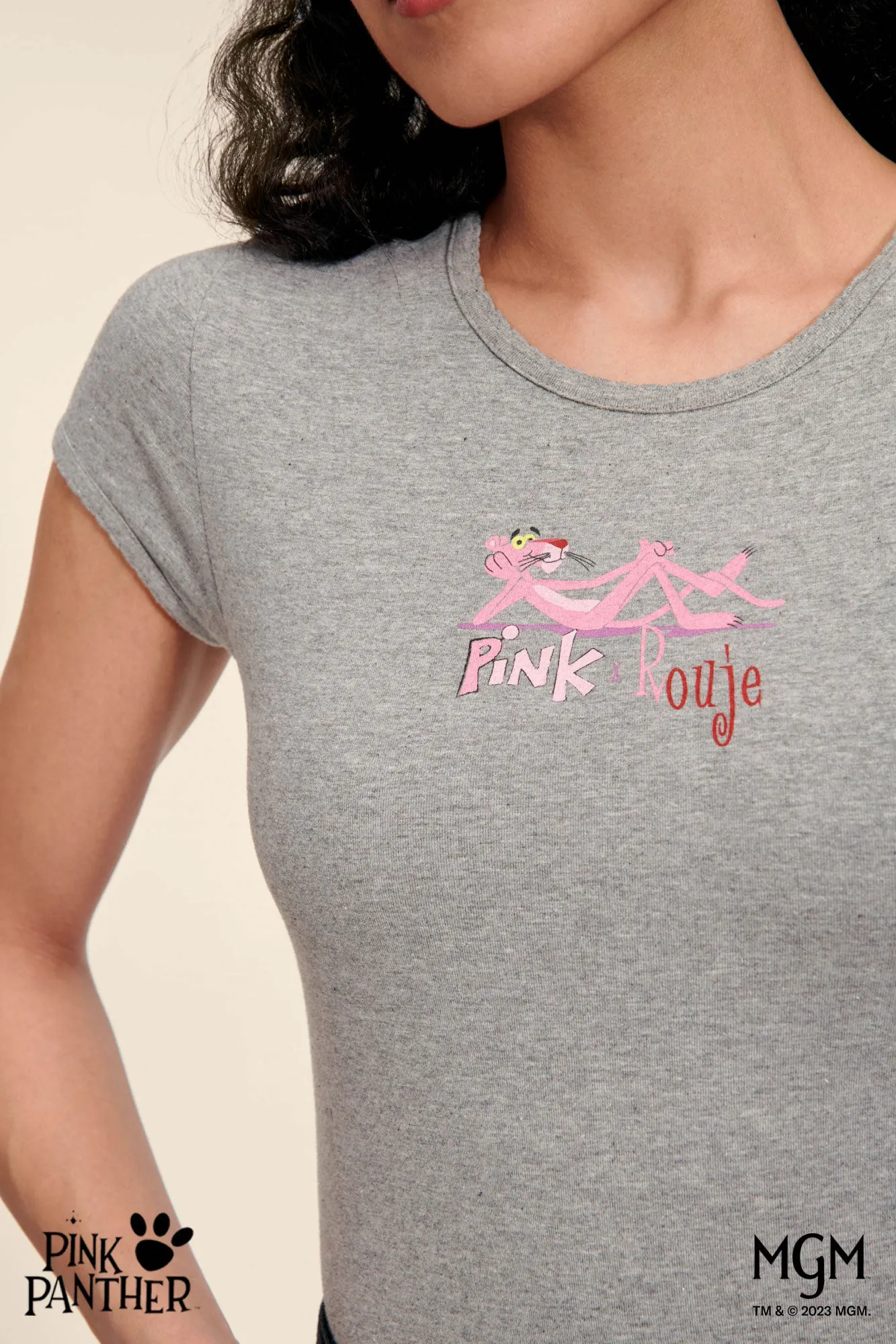 T-shirt FERGUS  x  PINK PANTHER