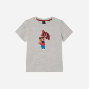 T-SHIRT MILAN BAMBINO GRIGIA TEDDY COLLECTION