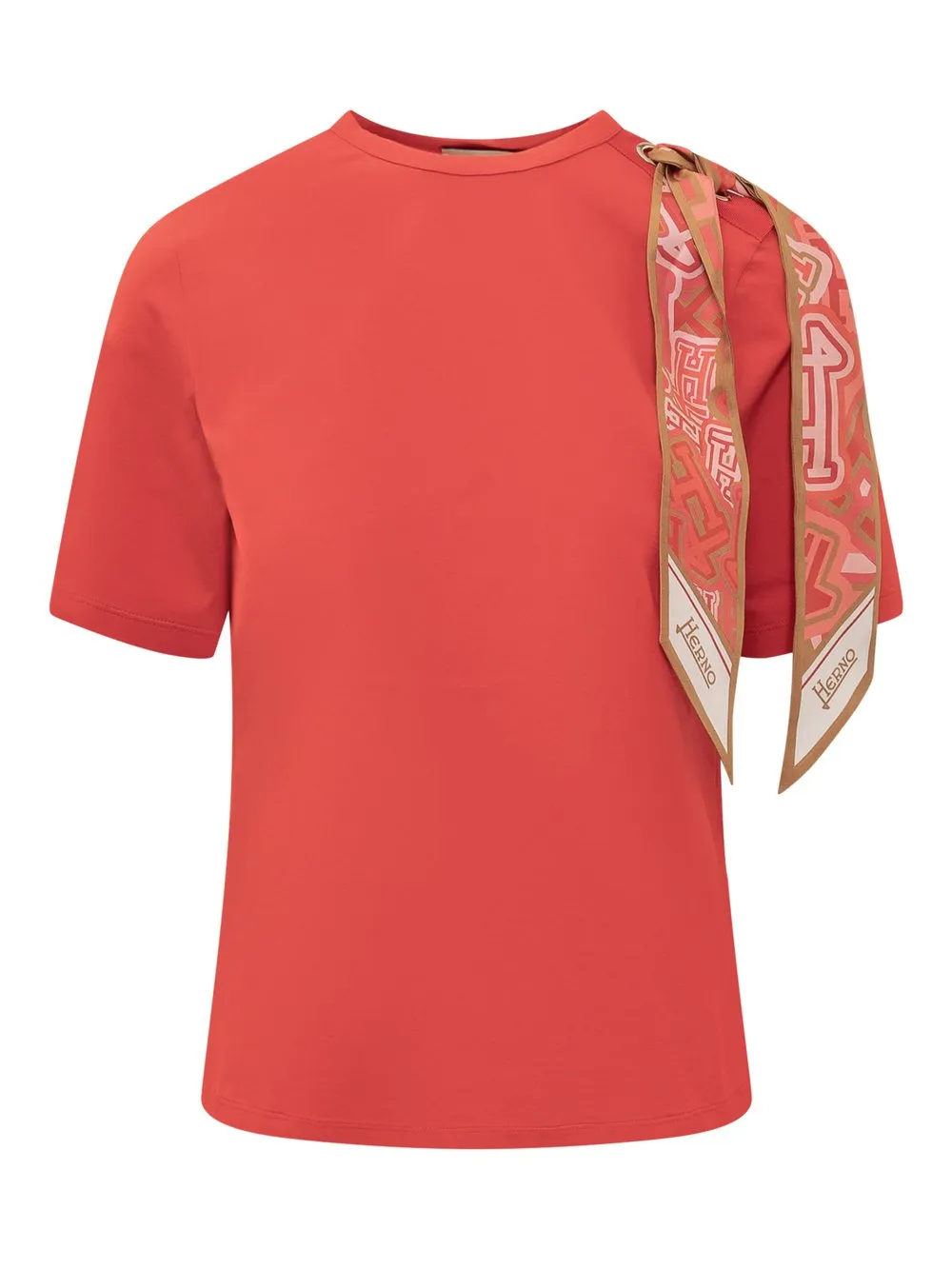 T-shirt with Scarf