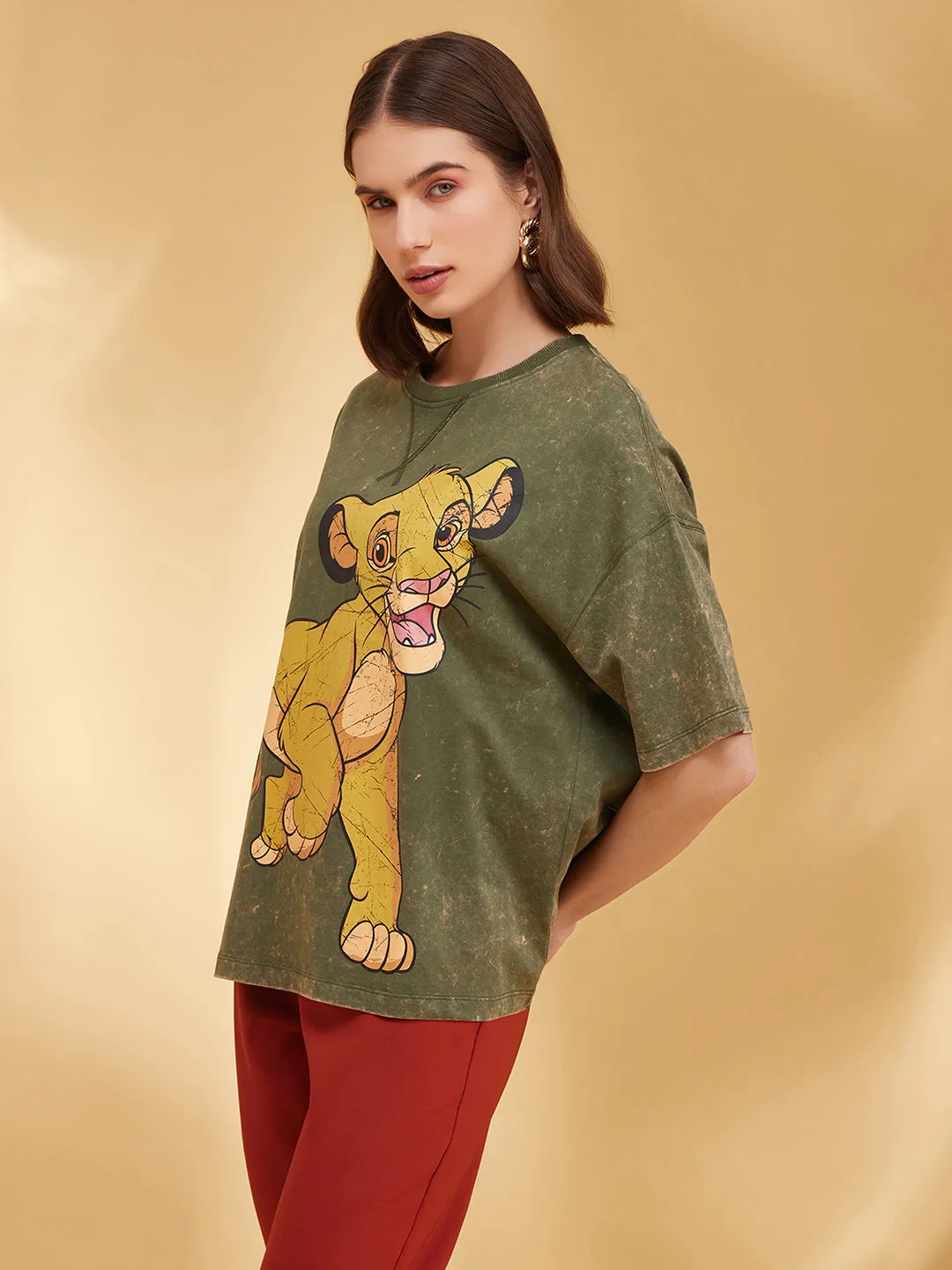 The Lion King  Disney Printed Graphic T-Shirt