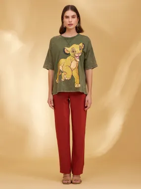 The Lion King  Disney Printed Graphic T-Shirt