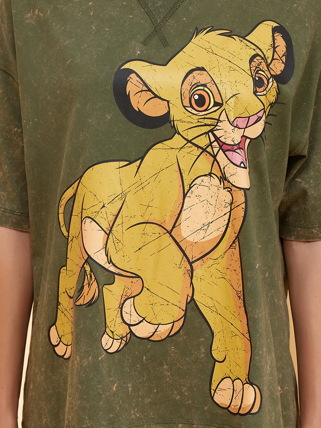 The Lion King  Disney Printed Graphic T-Shirt