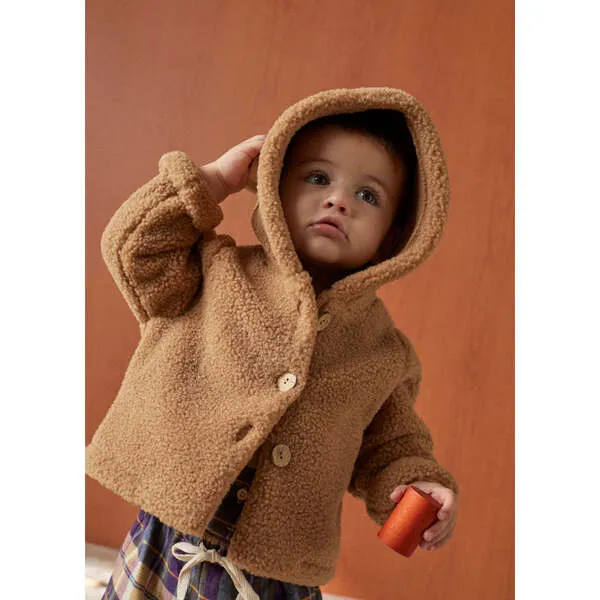 The New Society Aike Baby Jacket Buckthorn Brown