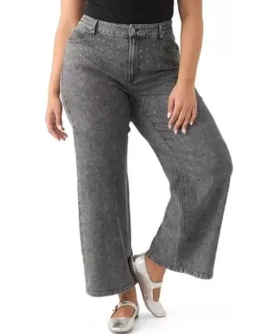 Vanilla Star Women's Plus Size Wide Leg Pants