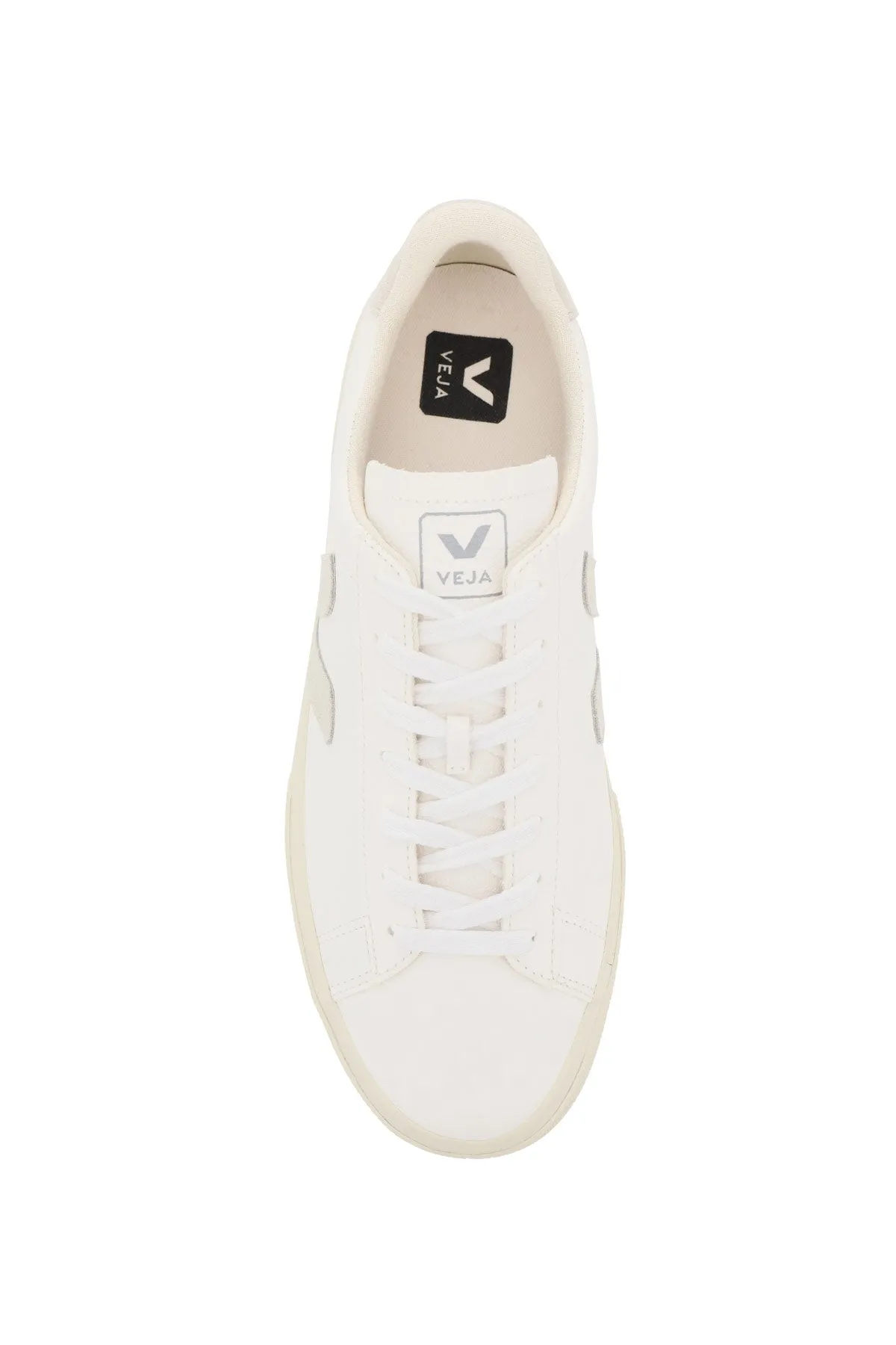 Veja Campo Chromefree Leather Sneakers   White