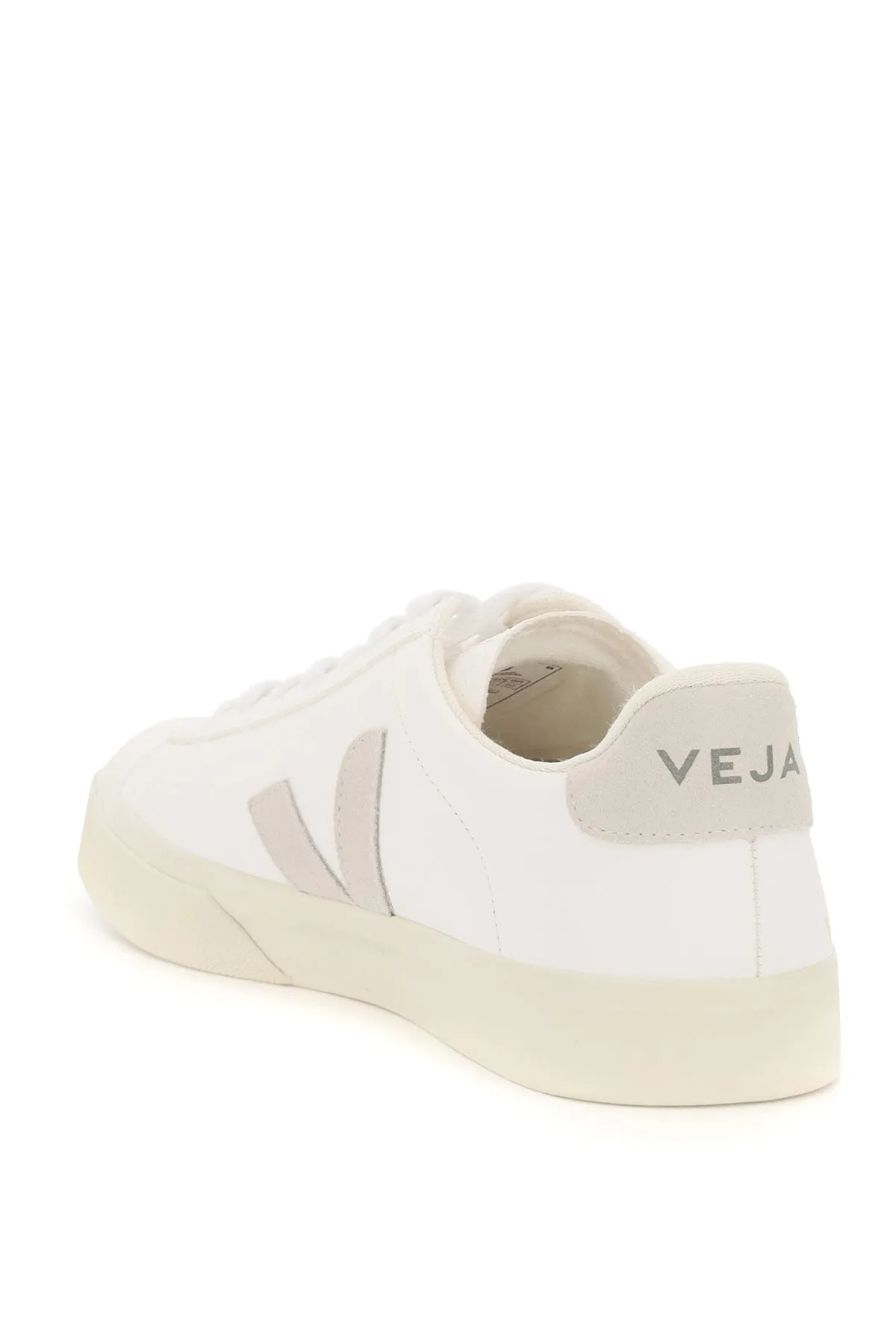 Veja Campo Chromefree Leather Sneakers   White