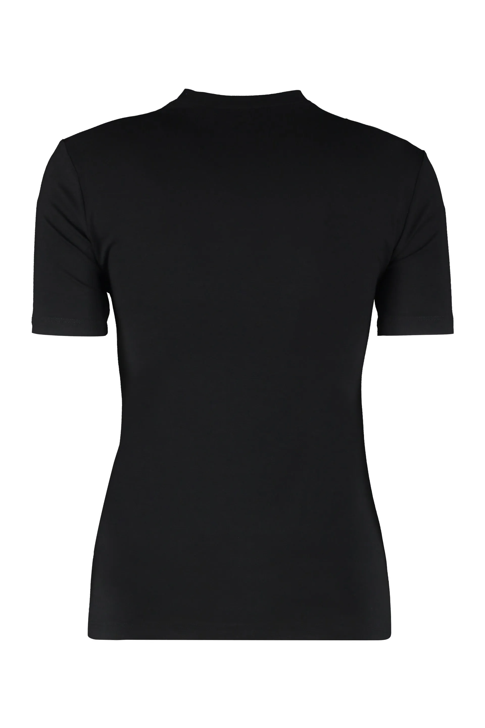 Versace Embellished Short Sleeved Crewneck T-Shirt