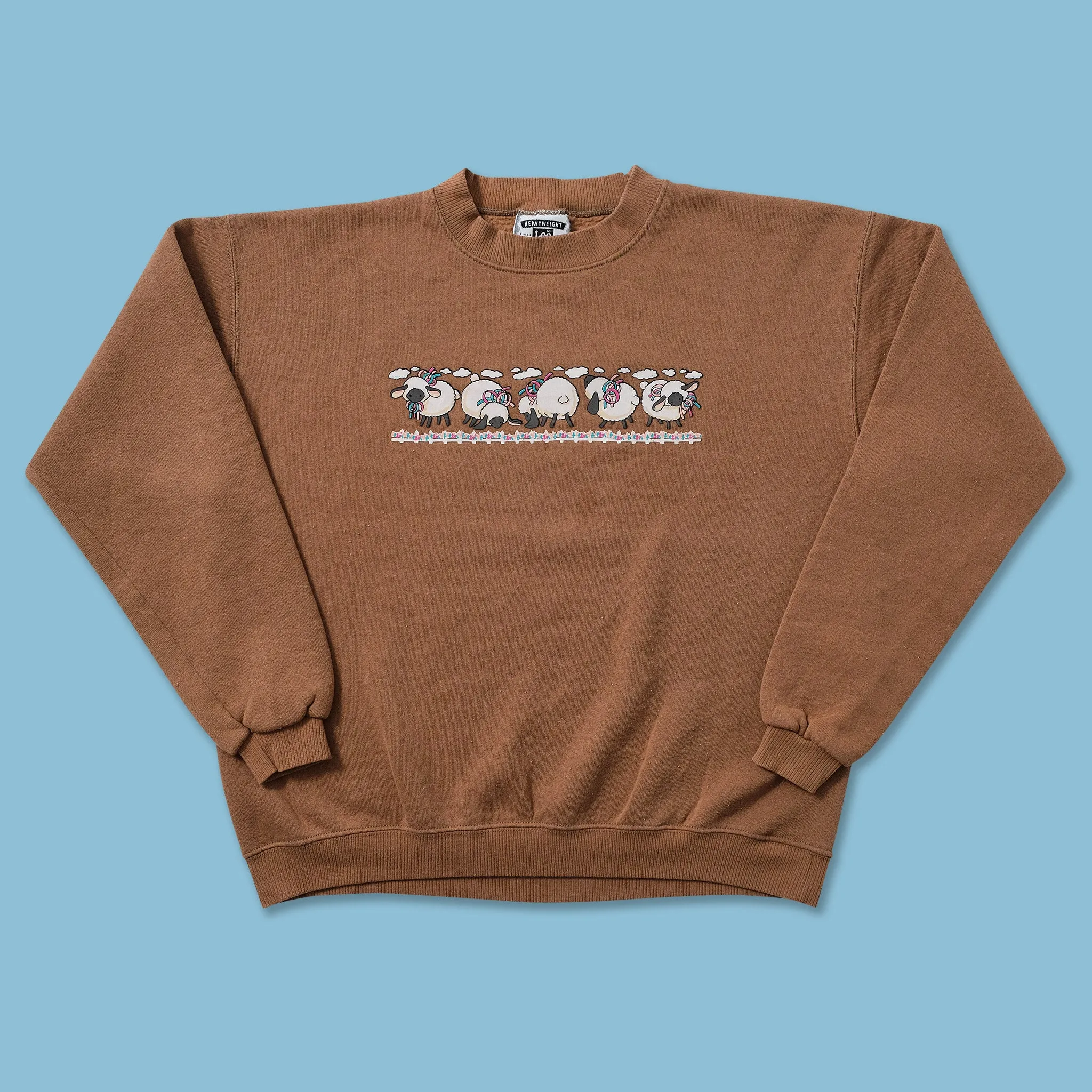 Vintage Sheep Sweater Small