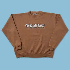 Vintage Sheep Sweater Small