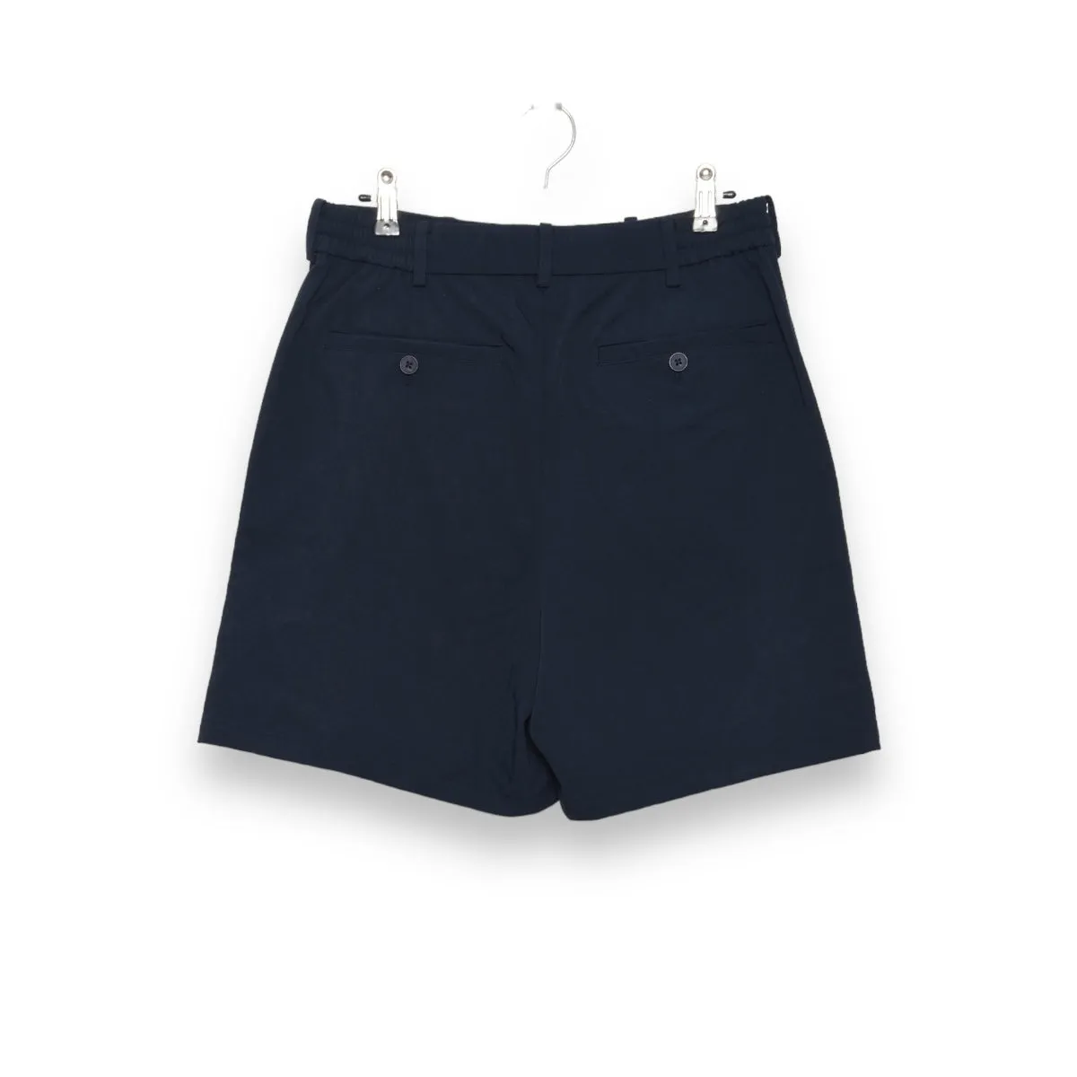 Welter Shelter Pleated Shorts navy